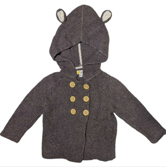 Baby Boden Hooded Cardigan - Picture 1 of 7